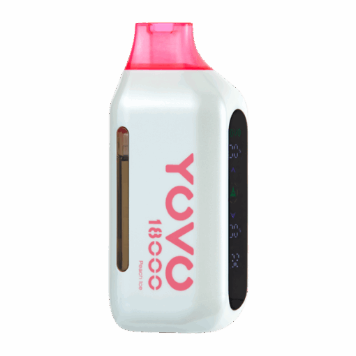 Shop Peach Ice YOVO Ultra 18000 in australian