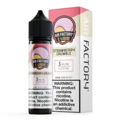 Shop Air Factory Strawberry Crumble Vape Juice 60ml in australian