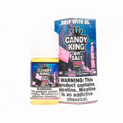 Shop Candy King On Salt Pink Squares 30ml Nic Salt Vape Juice in australian