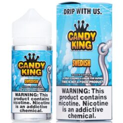 Shop Candy King Swedish Synthetic Nicotine 100ml Vape Juice in australian