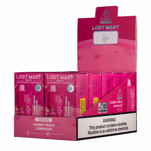 Shop Cherry Peach Lemonade Lost Mary OS5000 in australian