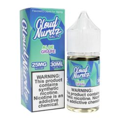 Shop Cloud Nurdz Aloe Grape TFN Salt Vape Juice 30ml in australian