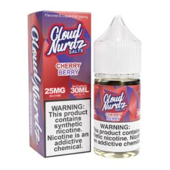 Shop Cloud Nurdz Cherry Berry TFN Salt Vape Juice 30ml in australian
