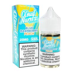 Shop Blue Raspberry Lemon 30ml Synthetic Nic Salt Vape Juice - Cloud Nurdz in australian