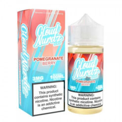 Shop Cloud Nurdz Iced Pomegranate Berry Vape Juice 100ml in australian