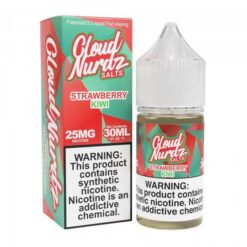 Shop Cloud Nurdz Salts Strawberry Kiwi Nic Salt Vape Juice 30ml in australian