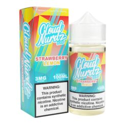 Shop Iced Strawberry Lemon 100ml Synthetic Nic Vape Juice - Cloud Nurdz in australian