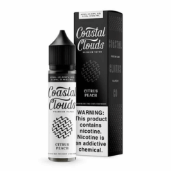 Shop Coastal Clouds Citrus Peach 60ml Vape Juice in australian