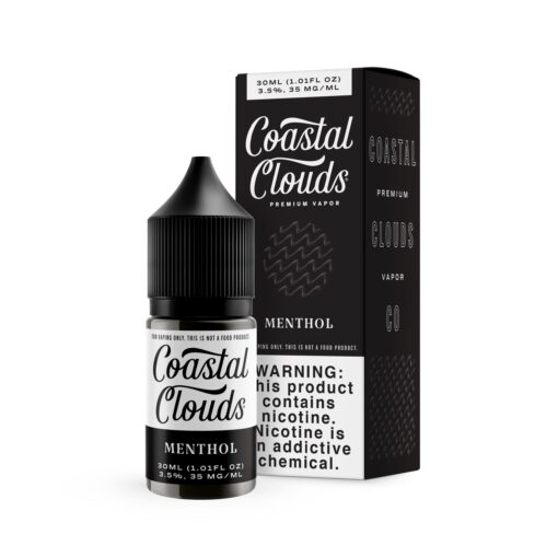 Shop Coastal Clouds Menthol 30ml Nic Salt Vape Juice in australian