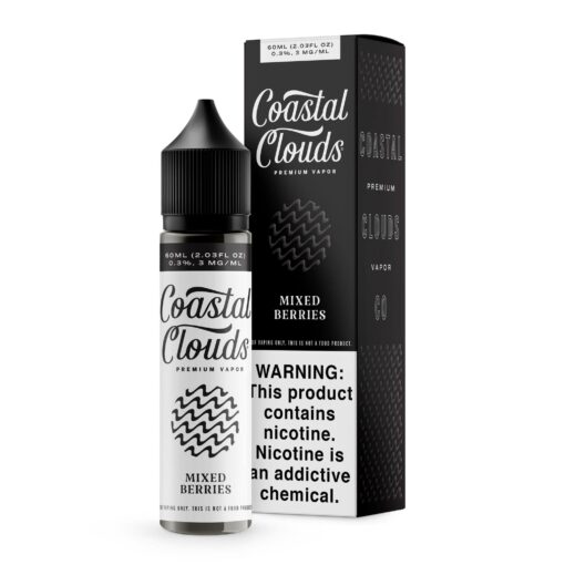 Shop Coastal Clouds Mixed Berries 60ml Vape Juice in australian