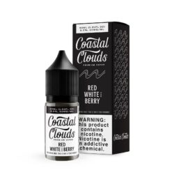 Shop Coastal Clouds Red White Berry Nic Salt Vape Juice 30ml in australian