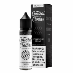Shop Coastal Clouds Strawberry Cream 60ml Vape Juice in australian