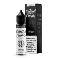 Shop Coastal Clouds Vanilla Custard 60ml Vape Juice in australian