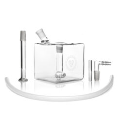 Shop POTV Cloud Cube Glass Bubbler in australian