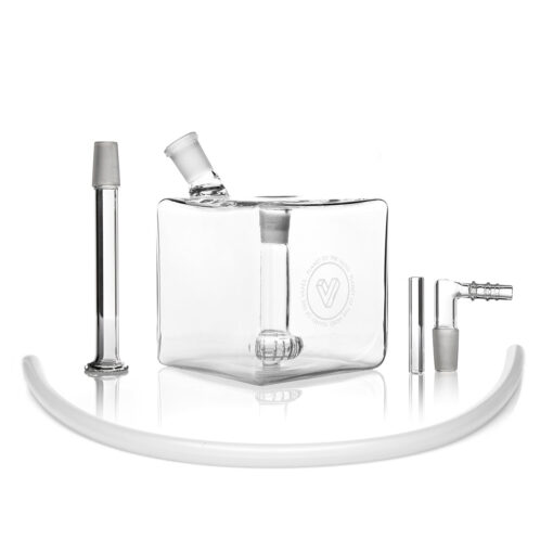 Shop POTV Cloud Cube Glass Bubbler in australian