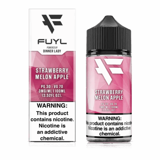 Shop Dinner Lady FUYL Strawberry Melon Apple 100ml in australian