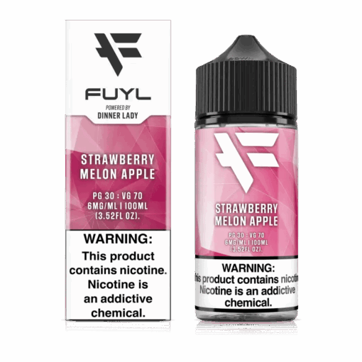 Shop Dinner Lady FUYL Strawberry Melon Apple 100ml in australian