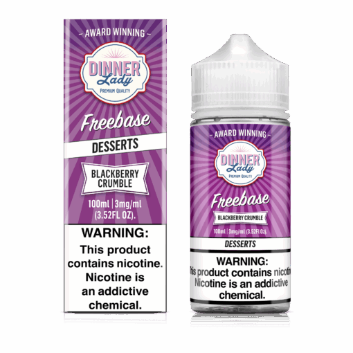 Shop Dinner Lady Blackberry Crumble 100ml in australian
