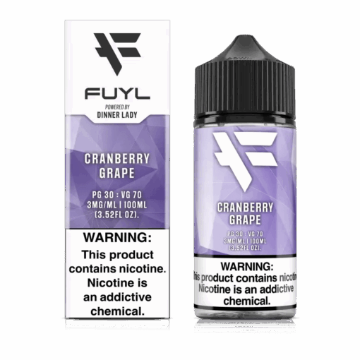 Shop Dinner Lady FUYL Cranberry Grape 100ml in australian