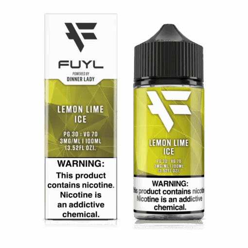 Shop Dinner Lady FUYL Lemon Lime Ice 100ml in australian
