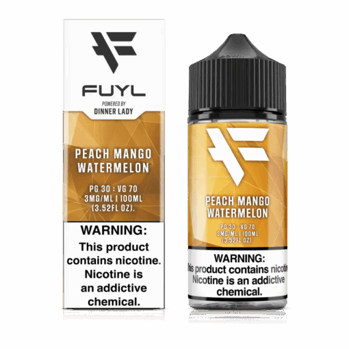 Shop Dinner Lady FUYL Peach Mango Watermelon 100ml in australian