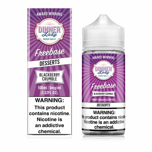 Shop Dinner Lady Blackberry Crumble 100ml in australian