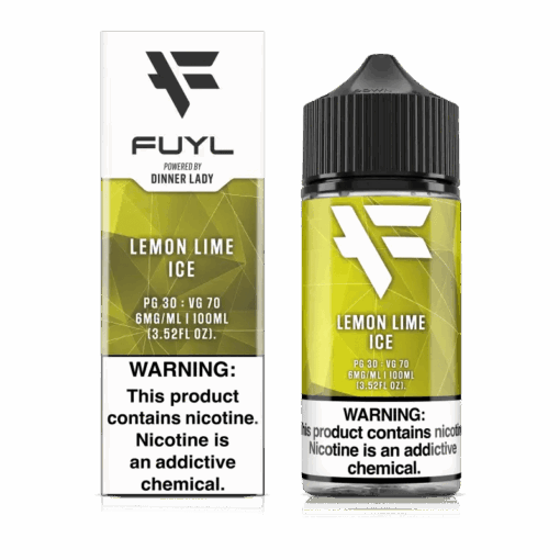 Shop Dinner Lady FUYL Lemon Lime Ice 100ml in australian