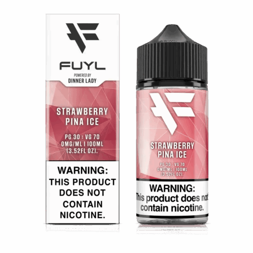 Shop Dinner Lady FUYL Strawberry Pina Ice 100ml in australian