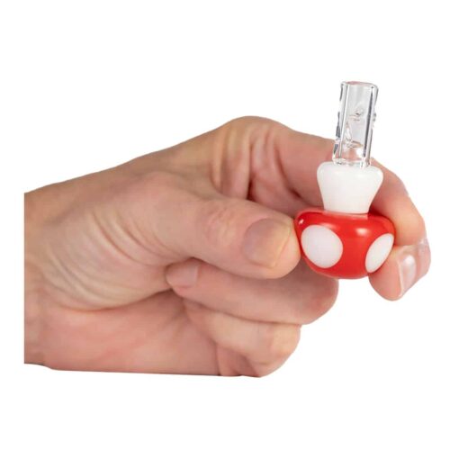 Shop POTV x Empire Glass Red & White Mushroom in australian