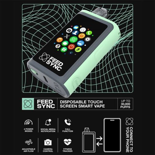Shop FEED SYNC 30K Disposable Vape (5%, 30000 Puffs) in australian