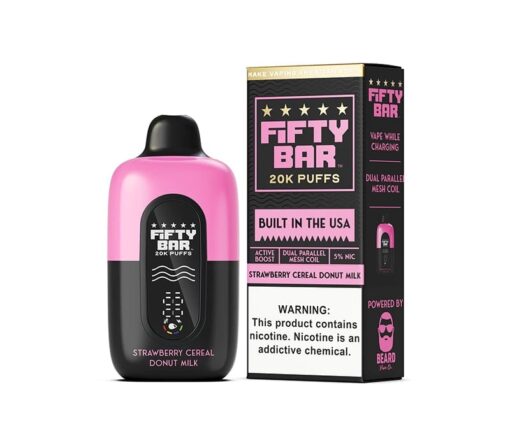Shop Fifty Bar V2 20K Disposable Vape (5%, 20000 Puffs) in australian