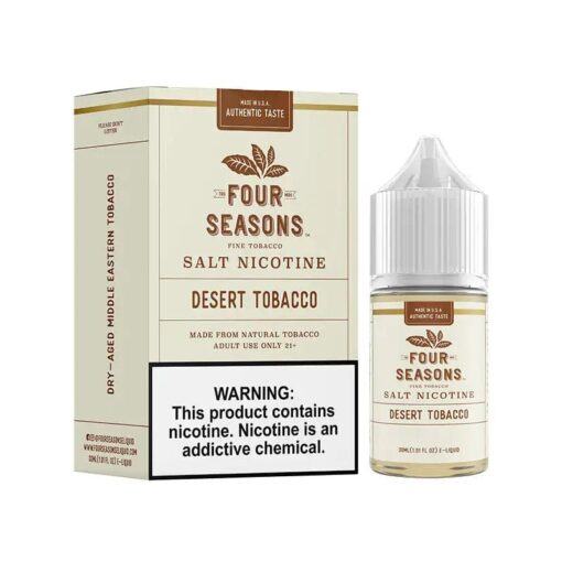 Shop Four Seasons E-Liquids Desert Tobacco 30ml Nic Salt Vape Juice in australian