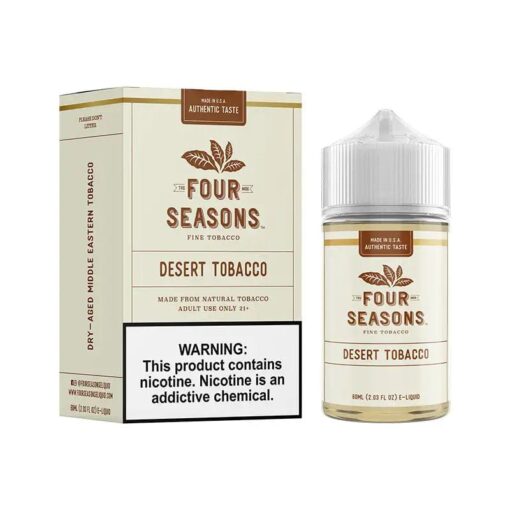 Shop Four Seasons E-Liquids Desert Tobacco 60ml Vape Juice in australian