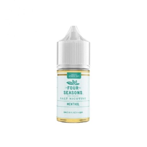 Shop Four Seasons E-Liquids Menthol 30ml Nic Salt Vape Juice in australian