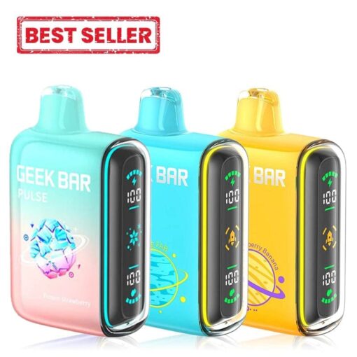 Shop Geek Bar Pulse 15000 Disposable Vape (5%, 15000 Puffs) in australian