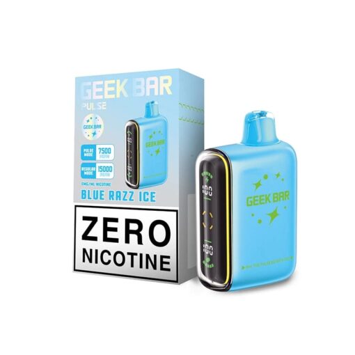 Shop Geek Bar Pulse Zero Nicotine Disposable Vape (0%, 15000 Puffs) in australian