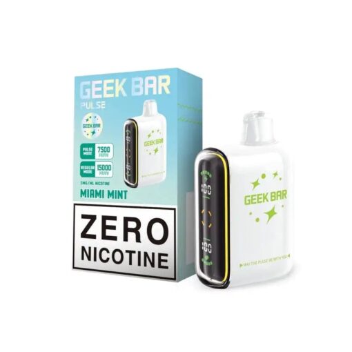 Shop Geek Bar Pulse Zero Nicotine Disposable Vape (0%, 15000 Puffs) in australian