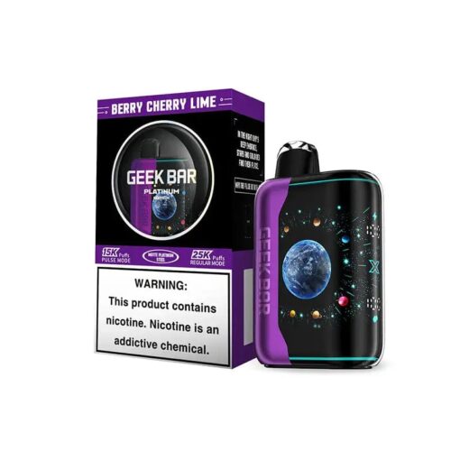 Shop Geek Bar Pulse X 25000 Platinum Edition Disposable Vape (5%, 25000 Puffs) in australian