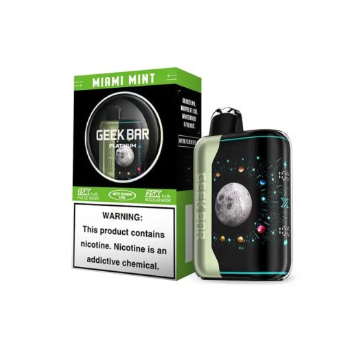 Shop Geek Bar Pulse X 25000 Platinum Edition Disposable Vape (5%, 25000 Puffs) in australian