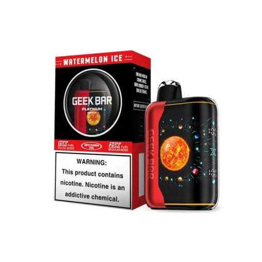 Shop Geek Bar Pulse X 25000 Platinum Edition Disposable Vape (5%, 25000 Puffs) in australian