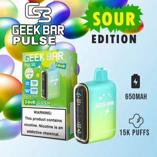 Shop Geek Bar Pulse 15000 Disposable Vape (5%, 15000 Puffs) in australian
