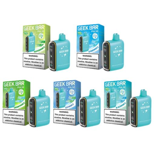 Shop Geek Bar Pulse 15000 Disposable Vape (5%, 15000 Puffs) in australian