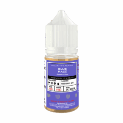 Shop Blue Razz 30ml Nic Salt Vape Juice - Glas Basix in australian