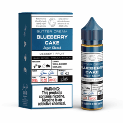 Shop GLAS Basix Series Vape Juice Blueberry Cake 60ml in australian