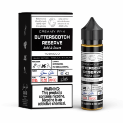 Shop GLAS Basix Series Vape Juice Butterscotch Reserve 60ml in australian