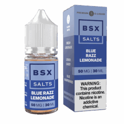 Shop Glas BSX Blue Razz Lemonade Nic Salt Vape Juice 30ml in australian