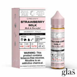 Shop GLAS BSX Series Strawberry Milk 60ml TF Vape Juice in australian
