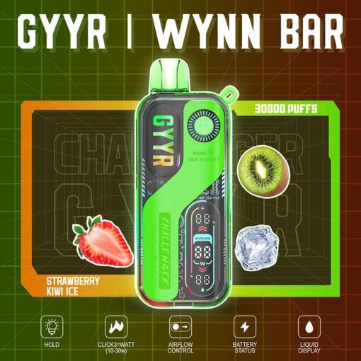 Shop GYYR WYNN Bar Challenger 30K Disposable Vape (5%, 30000 Puffs) in australian