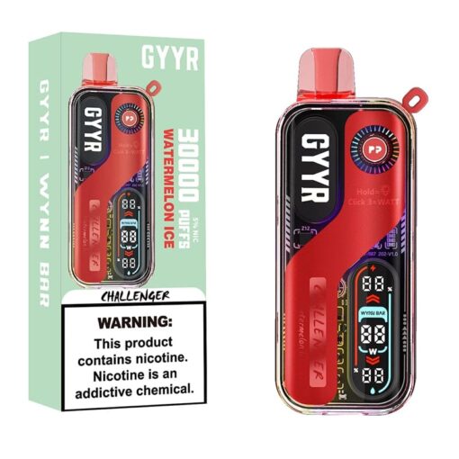 Shop GYYR WYNN Bar Challenger 30K Disposable Vape (5%, 30000 Puffs) in australian