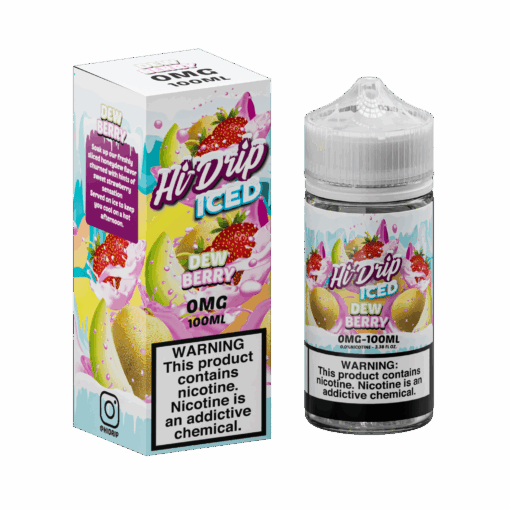 Shop Hi-Drip Iced Dew Berry 100ml Vape Juice in australian